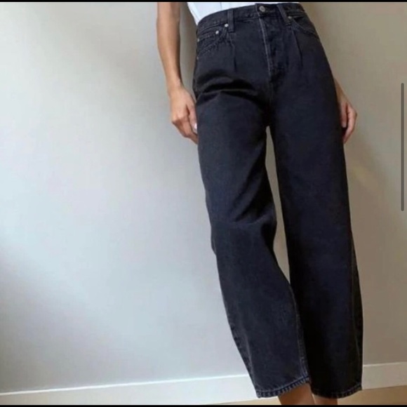 BNWOT Denim Forum The Gia High Rise Carrot 28L - Picture 3 of 4